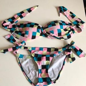 Plunge swimsuit (Las)